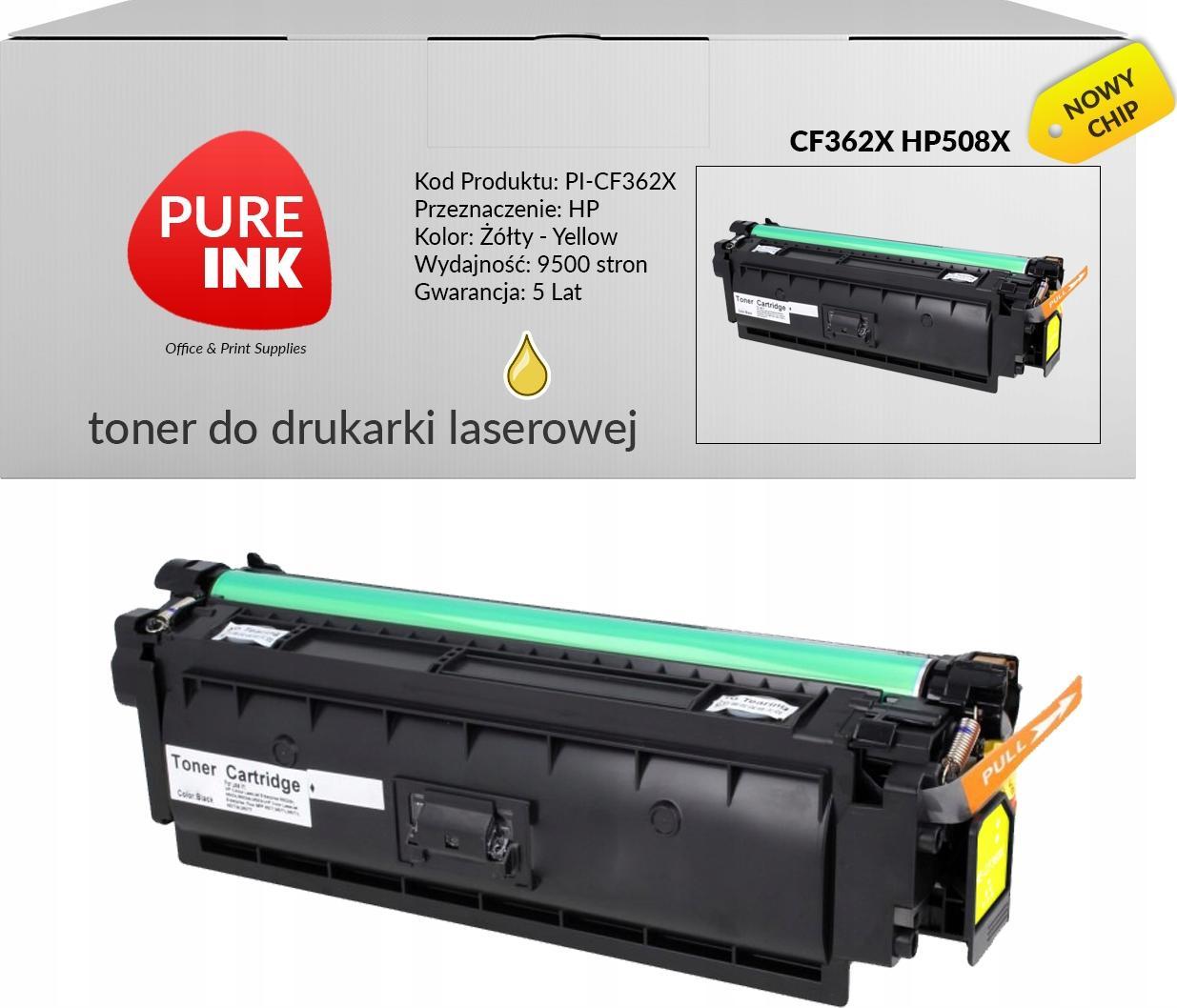 Toner Pureink Black Zamiennik CF362X