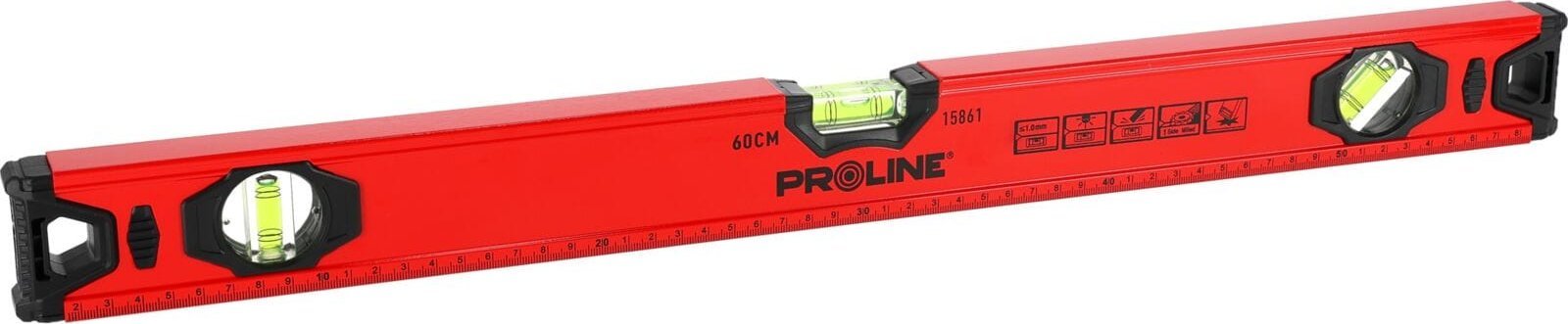 Pro-Line POZIOMNICA STAND.3LIB.FREZ,1MM/1M, 100CM,PROLINE
