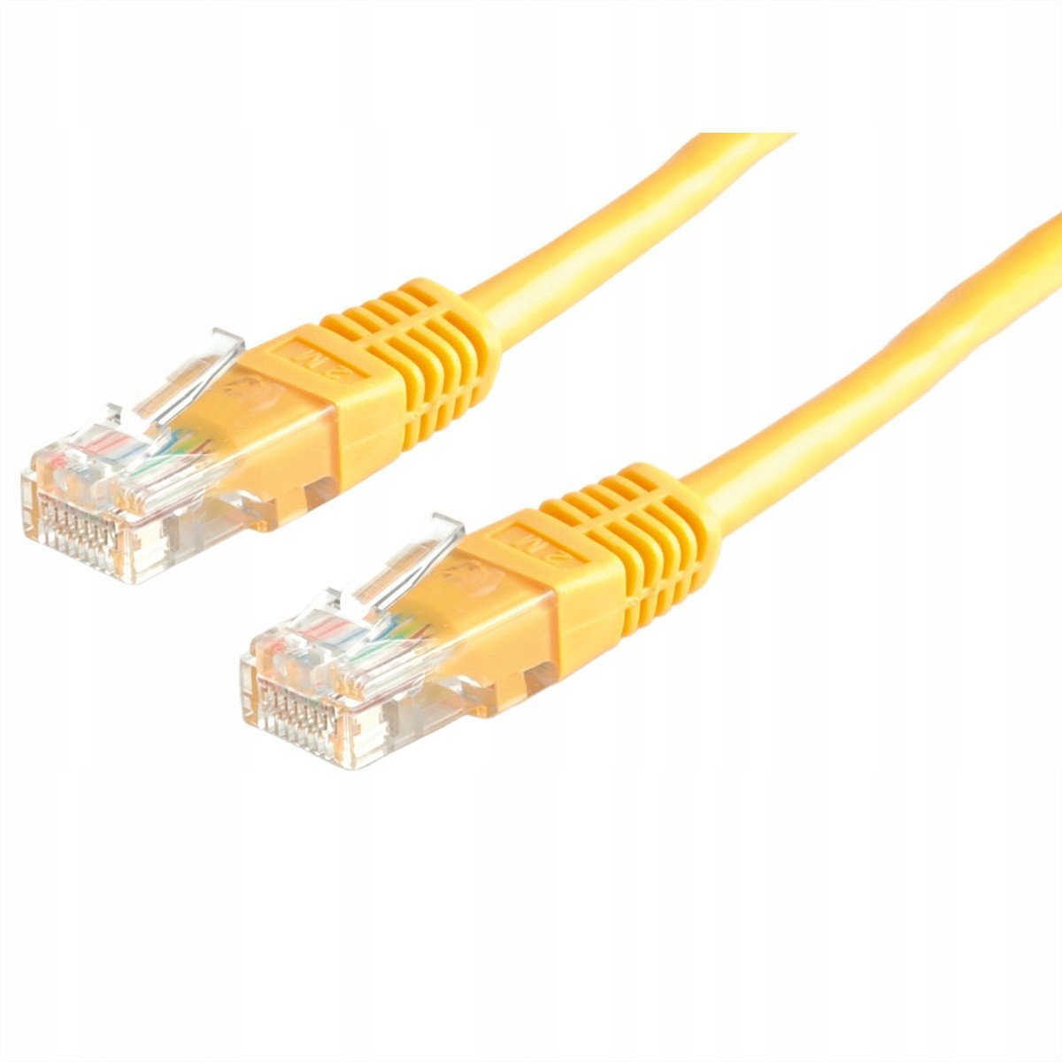 Kabel krosowy UTP, kat. 6 (klasa E), żółty, 10 m