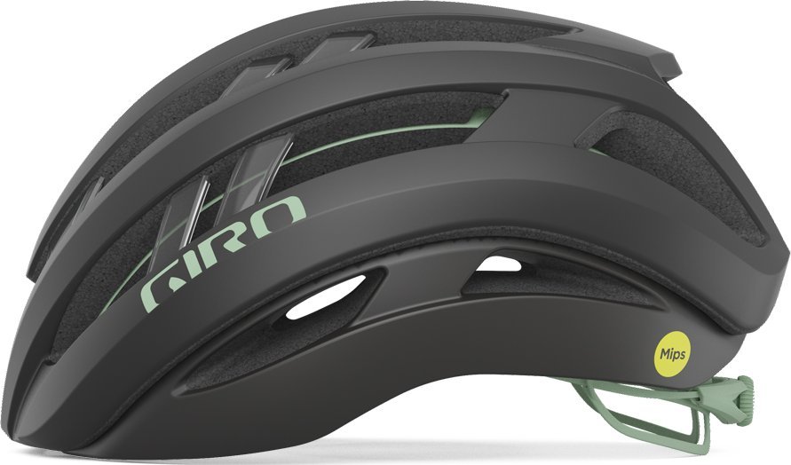Giro Kask szosowy GIRO ARIES SPHERICAL MIPS Rozmiar kasku: L(59-63 cm), Wybierz kolor: Matte Coal Space Green