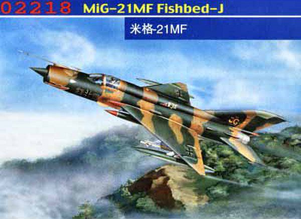 Zdjęcia - Model do sklejania (modelarstwo) Trumpeter TRUMPETER MIG21 MF - 02218