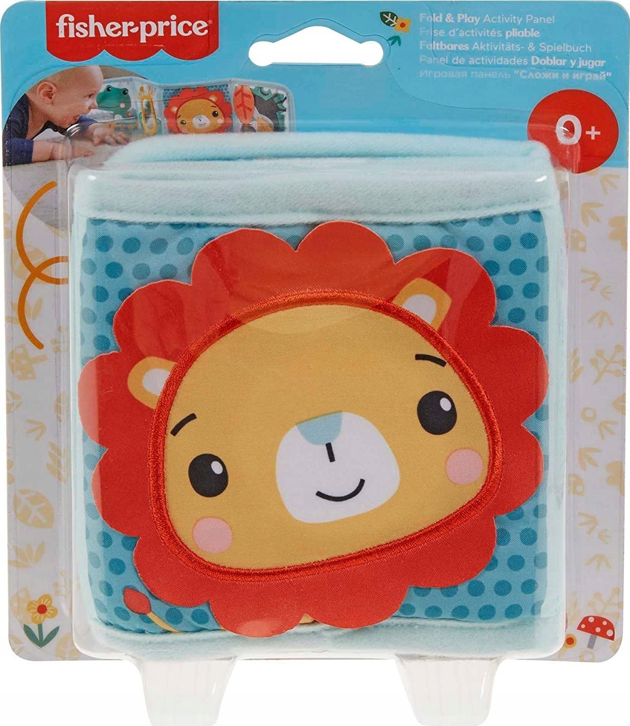 Fisher Price Aktywizujący Panel sensoryczny książeczka