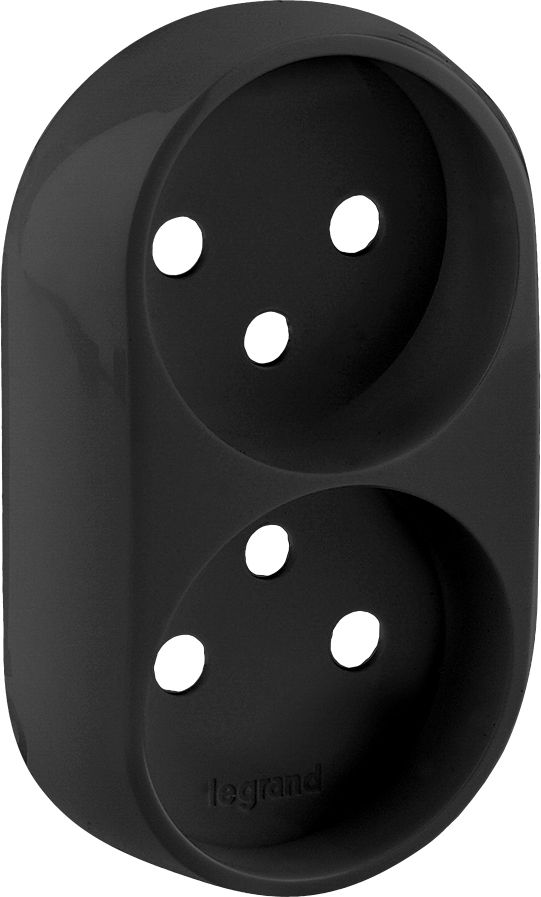 Legrand VALENA ALLURE Plakietka gniazda podwójnego 2x2p+z (753998)