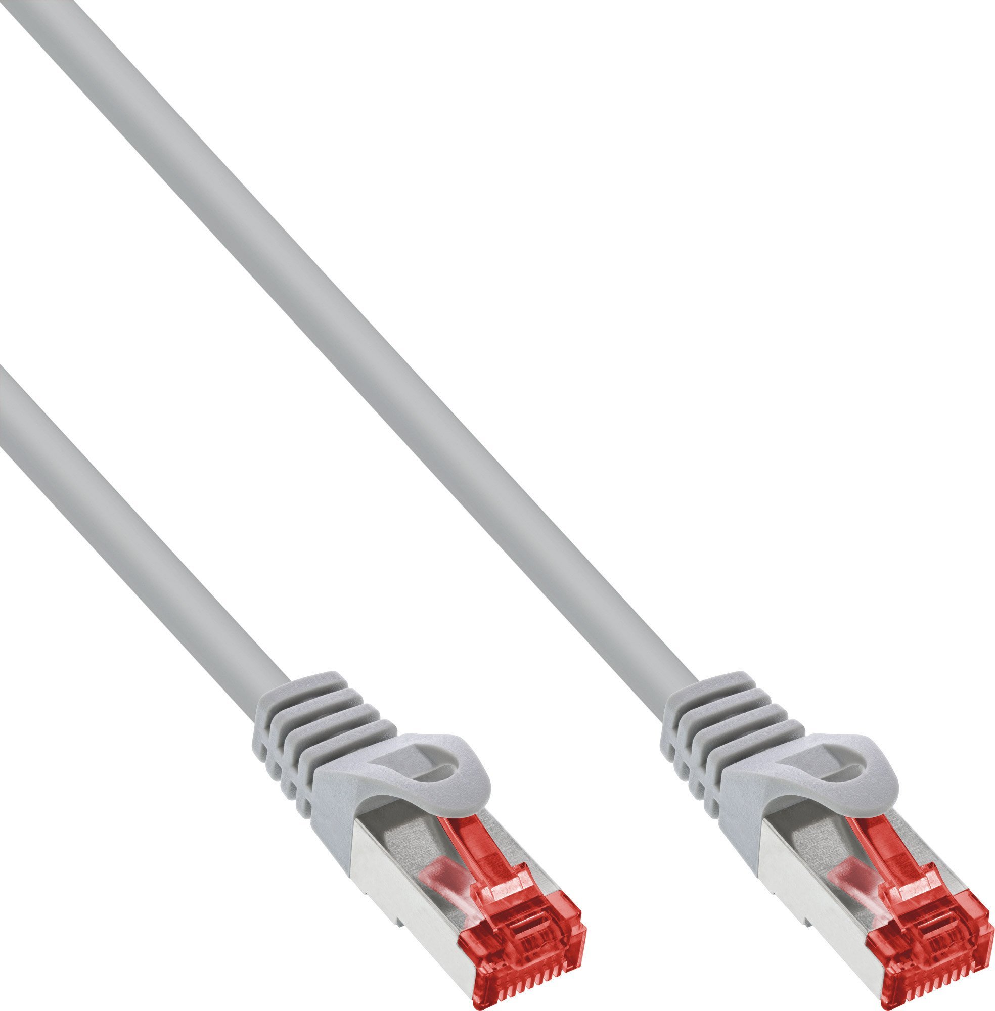 InLine InLine® Patch Cable S/FTP PiMF Cat.6 250MHz PVC copper grey, 1.2m