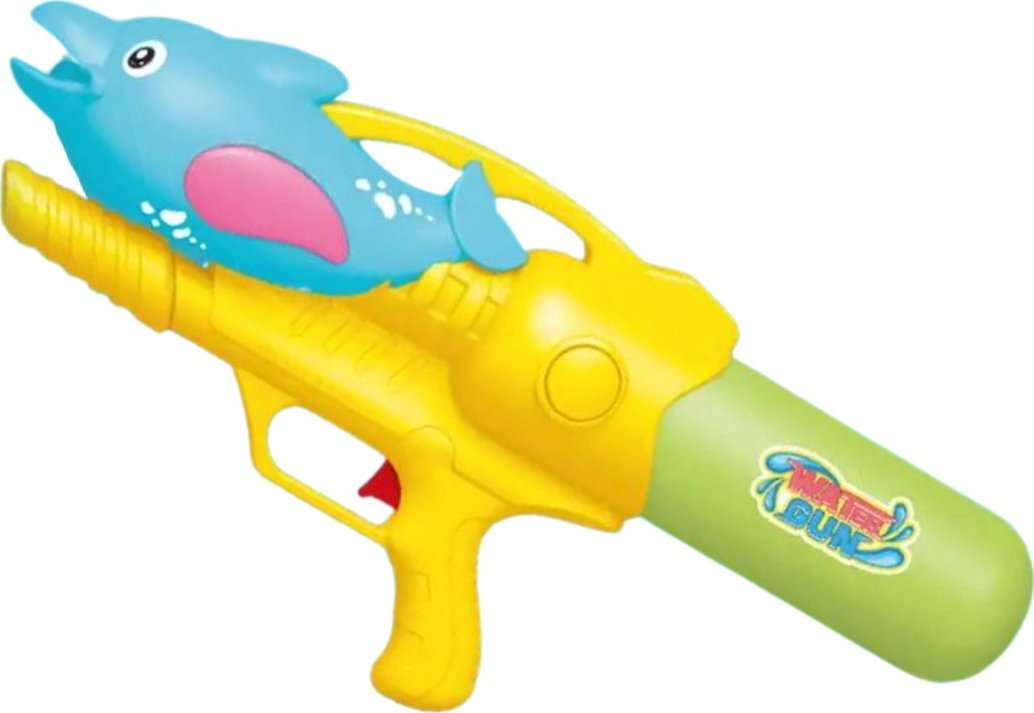 PISTOLET NA WODĘ KARABIN DELFIN BROŃ ZABAWKA WODNA ZESTAW DLA DZIECI