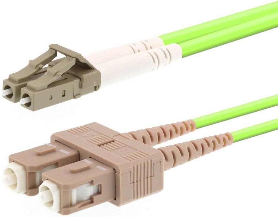 LOGON PROFESSIONAL AL5LCSC10I/5I InfiniBand/Glasfaserkabel 10 m LC SC Hellgrün (AL5LCSC10I/5I)