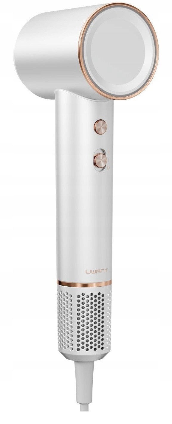 Suszarka do włosów UWANT H100 z dyfuzorem - biała