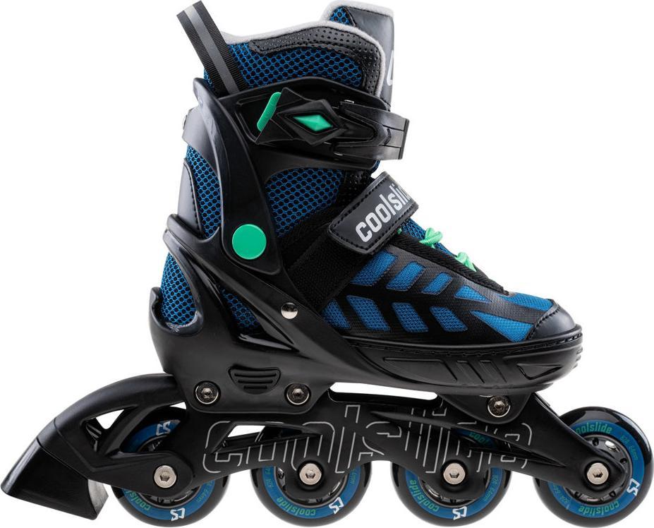Rolki CoolSlide Wonton YB rekreacyjne regulowane czarne r. 40-43