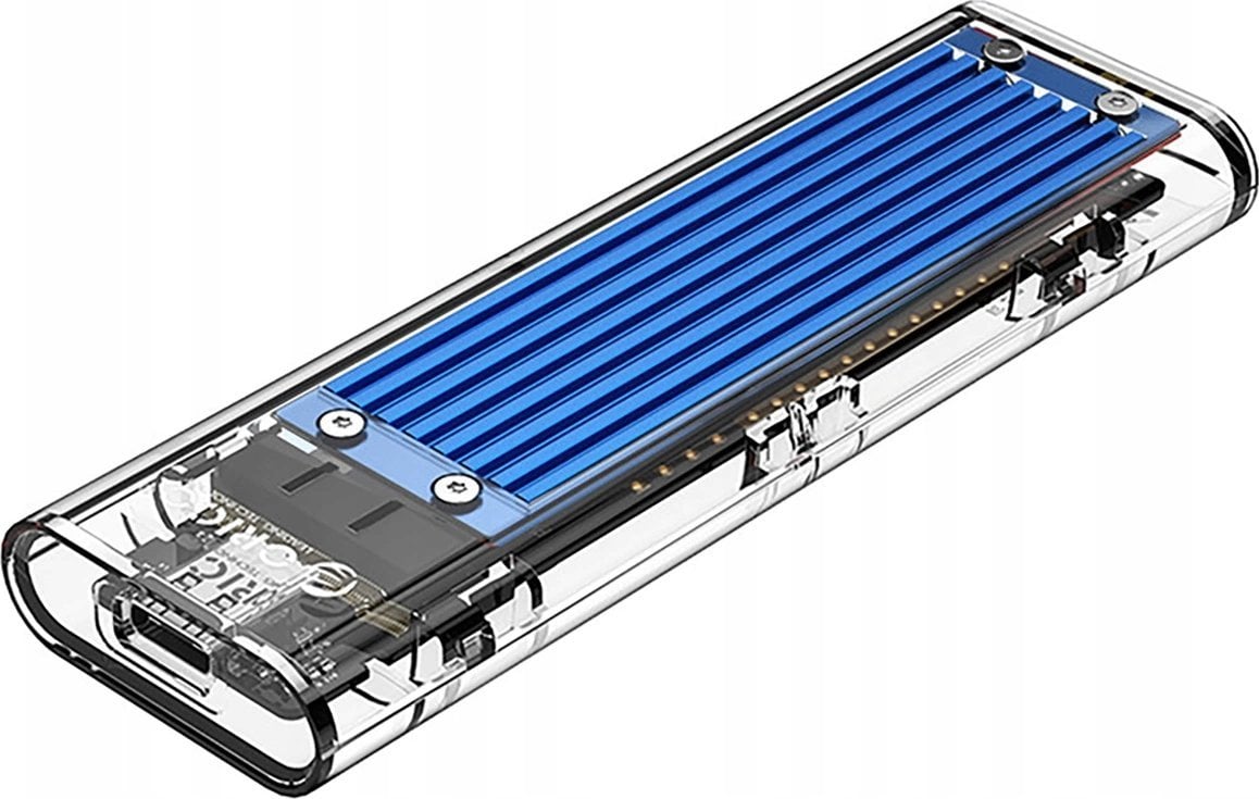 Kieszeń Orico Kieszeń dyskowa M.2 NVME na USB-C 10Gbps - niebieska