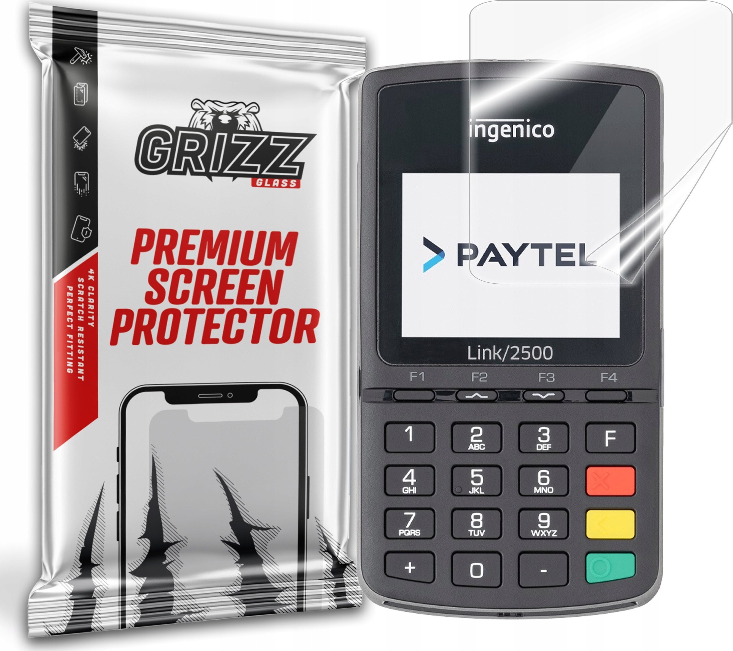 GrizzGlass Folia ceramiczna GrizzGlass CeramicFilm do Ingenico Link 2500