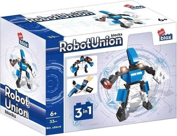 ALLEBLOX Klocki konstrukcyjne Robot 33 elementy (5904335830941)