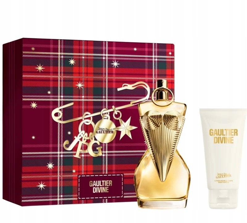 Jean Paul Gaultier Rinkinys Jean Paul Gaultier Divine dla kobiet: woda perfumowana EDP, 100 ml + balsam do ciała, 75 ml