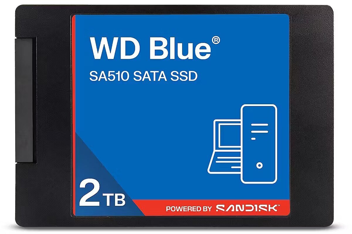Dysk SSD SanDisk Blue SA510 2TB 2.5" SATA 6Gb/s (WDS200T5B0A-00LMP0)