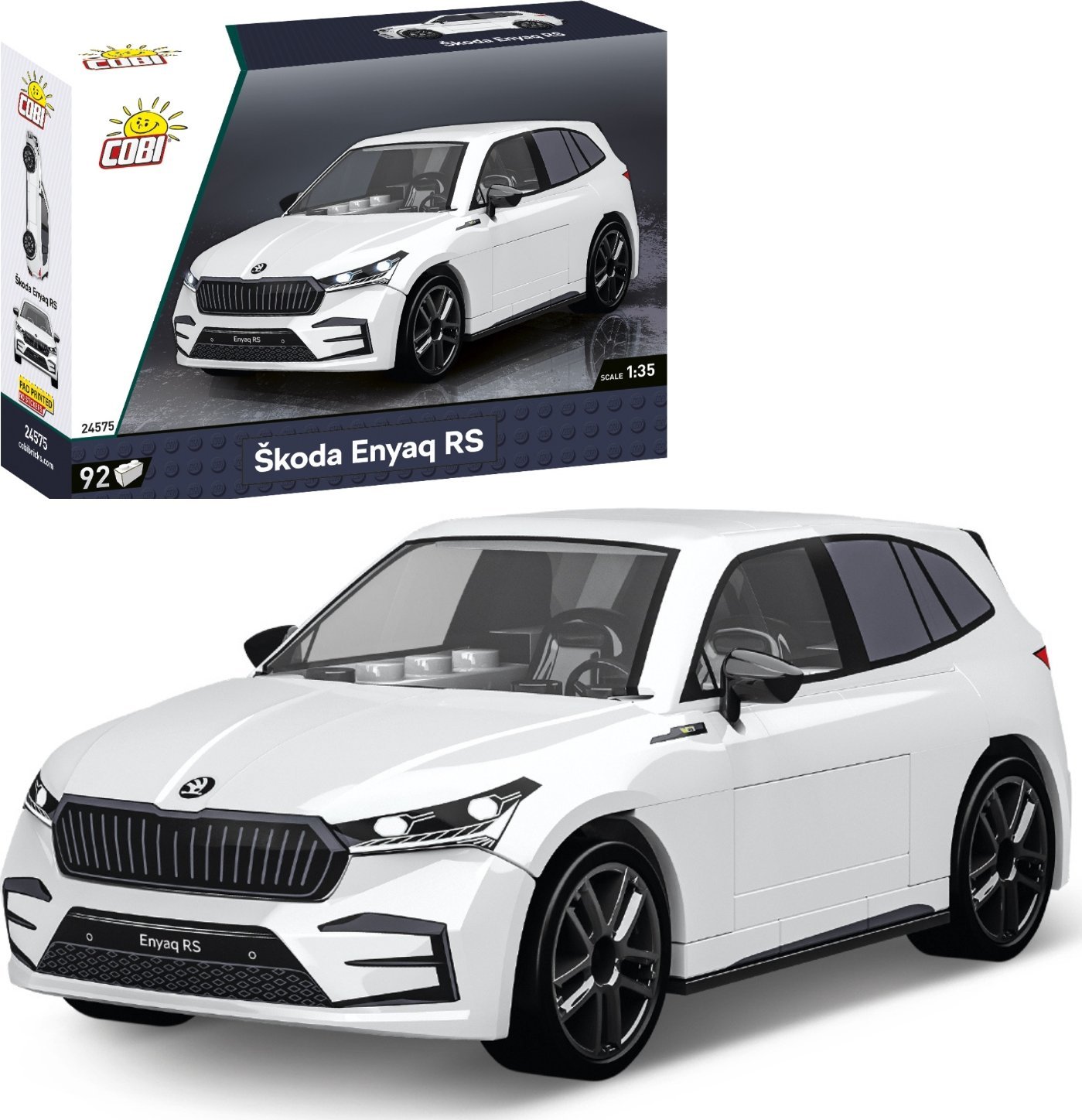 Cobi Klocki Skoda Enyaq RS 92 klocki Cobi Klocki