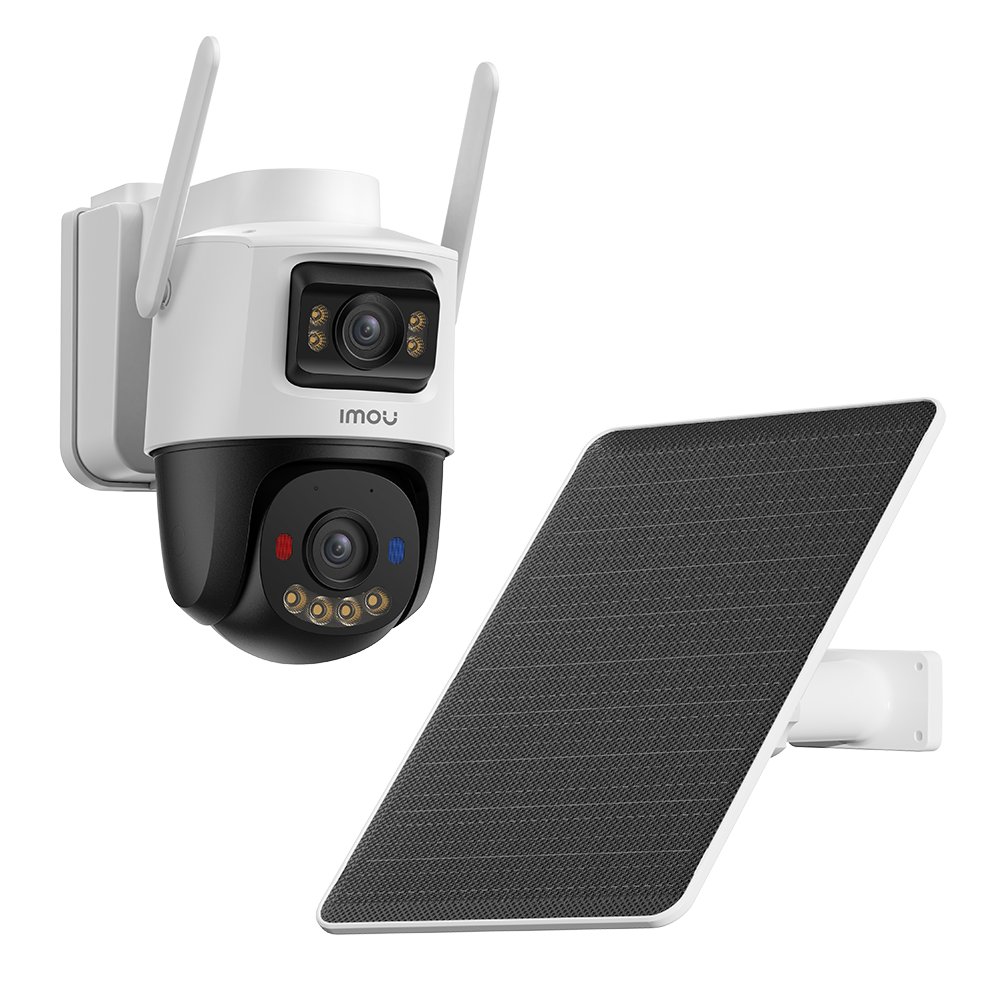 Zestaw Kamera IP IMOU AOV Dual 5MP+5MP 2.4GHz / 5GHz WiFi+4G + panel solarny 8W
