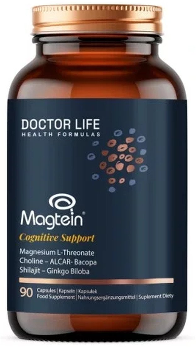 DOCTOR LIFE_MagteinL-treonian magnezu suplement diety 90 kapsułek