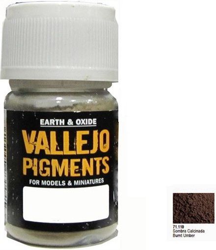 Vallejo Pigment Burnt Umber