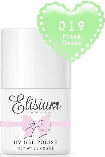 Elisium ELISIUM_UV Gel Polish lakier hybrydowy do paznokci 019 Fresh Grass 8ml