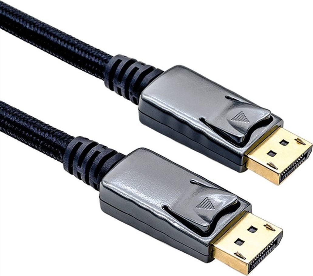 Фото - Кабель Roline Kabel  DisplayPort - DisplayPort 1m czarny  (11.04.5880)