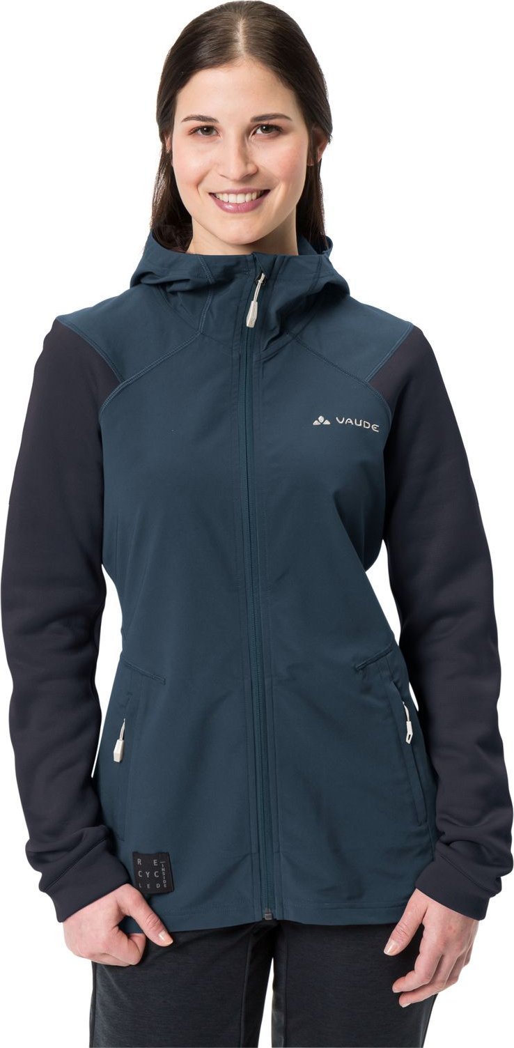 Vaude Kurtka sportowa damska z wełną Tremalzo - granatowa 36