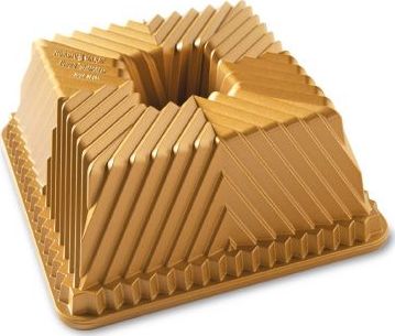Nordic Ware Forma do babki SQUARED GOLD /