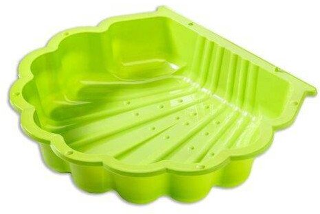 Par piaskownica plastikowa Shell - zielony