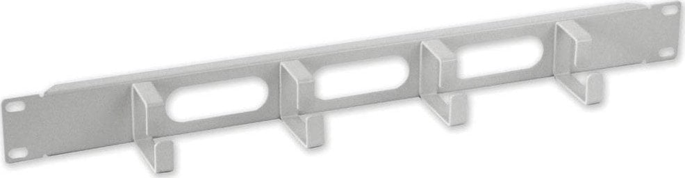 Organizer Kabli Intellient Rack 19" 1U 4 uchwyty, szary