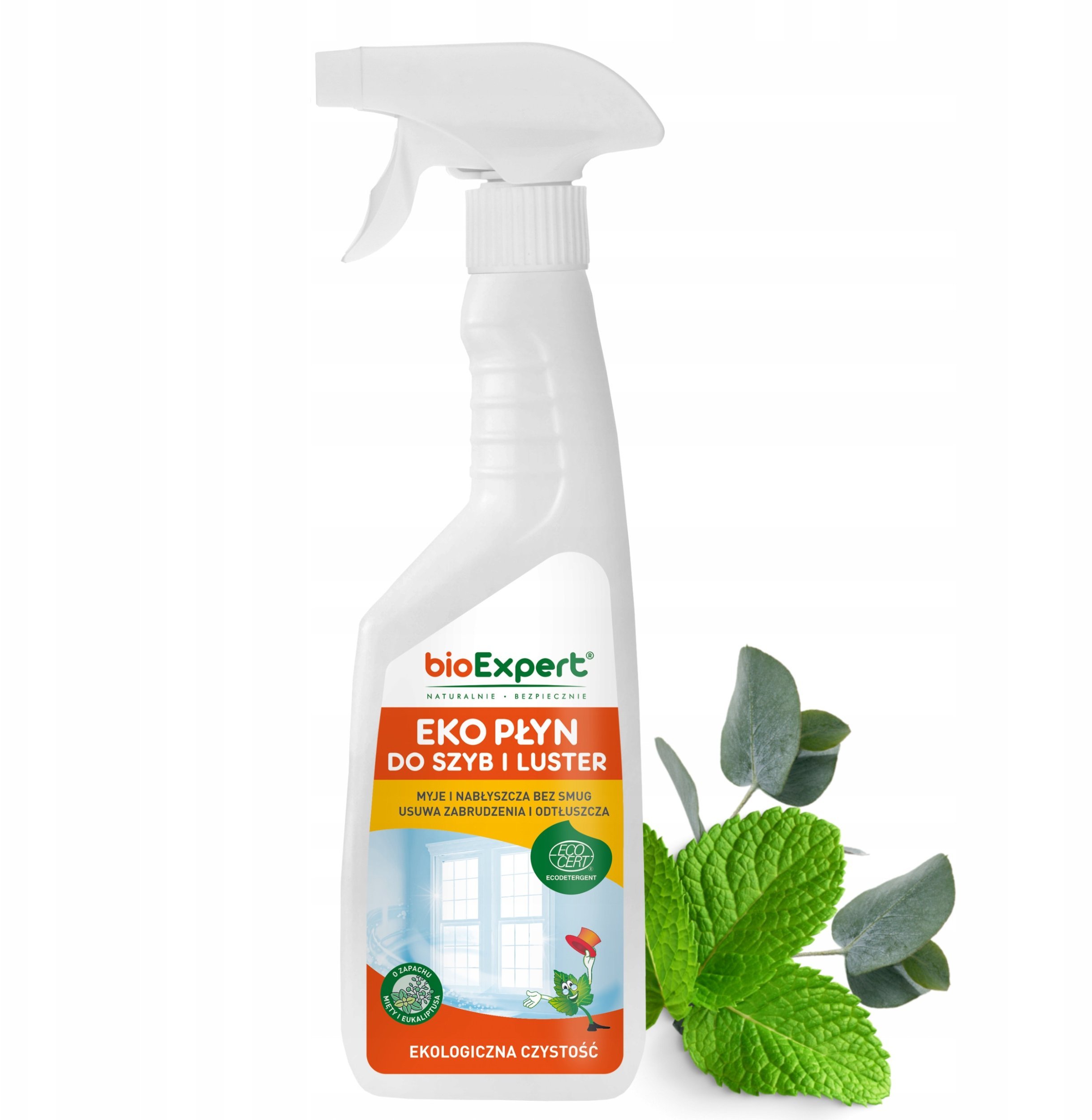 BioExpert, EKO Płyn do szyb i luster, 750ml