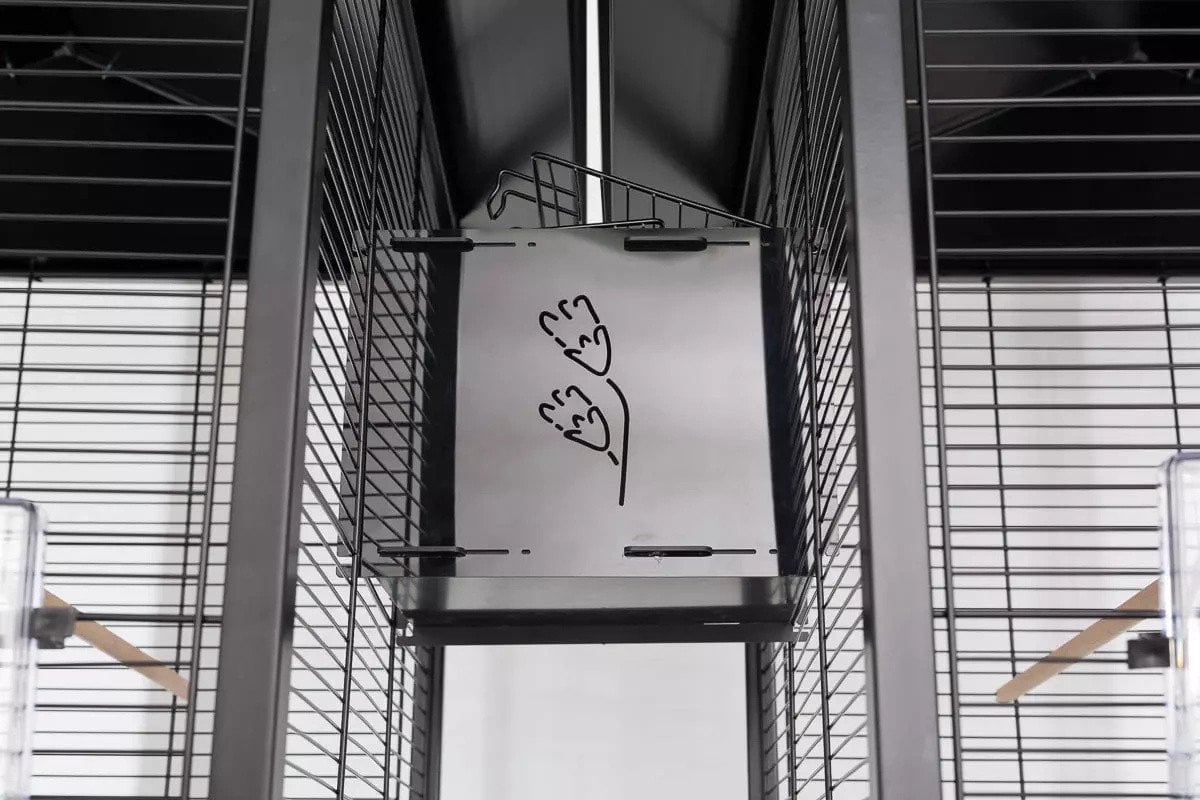 ZOLUX Tunel łączący do wolier dla ptaków CHIC czarny