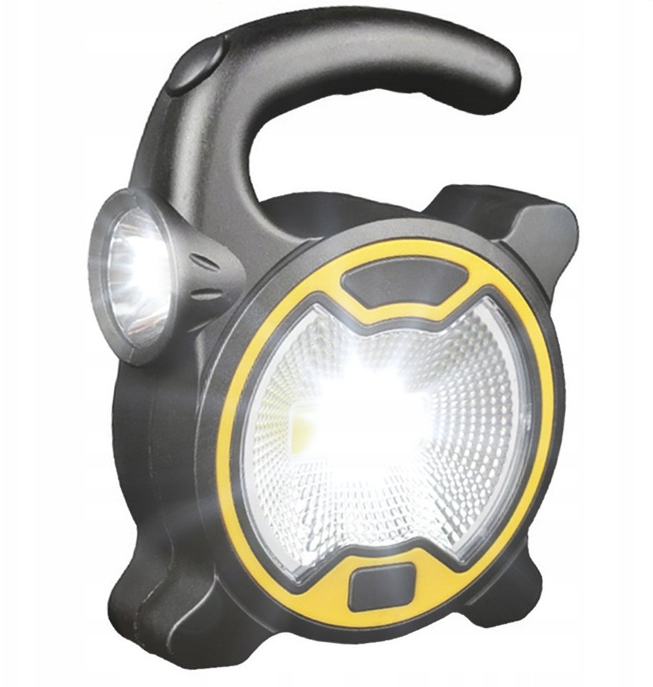 Interlook Latarka halogen cob ręczny boczna warsztatowa W30-BLACK