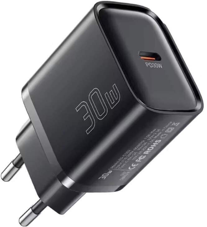 Ładowarka szybka sieciowa ESSAGER mini 30W USB-C PD/QC 3.0