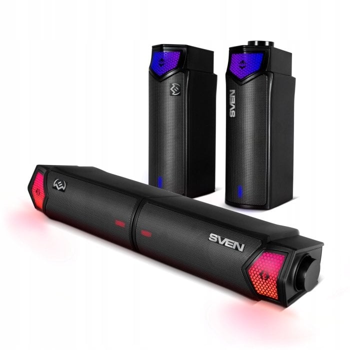 Głośniki komputerowe Sven Soundbar Mini SB-G1450, czarny (USB, RGB)
