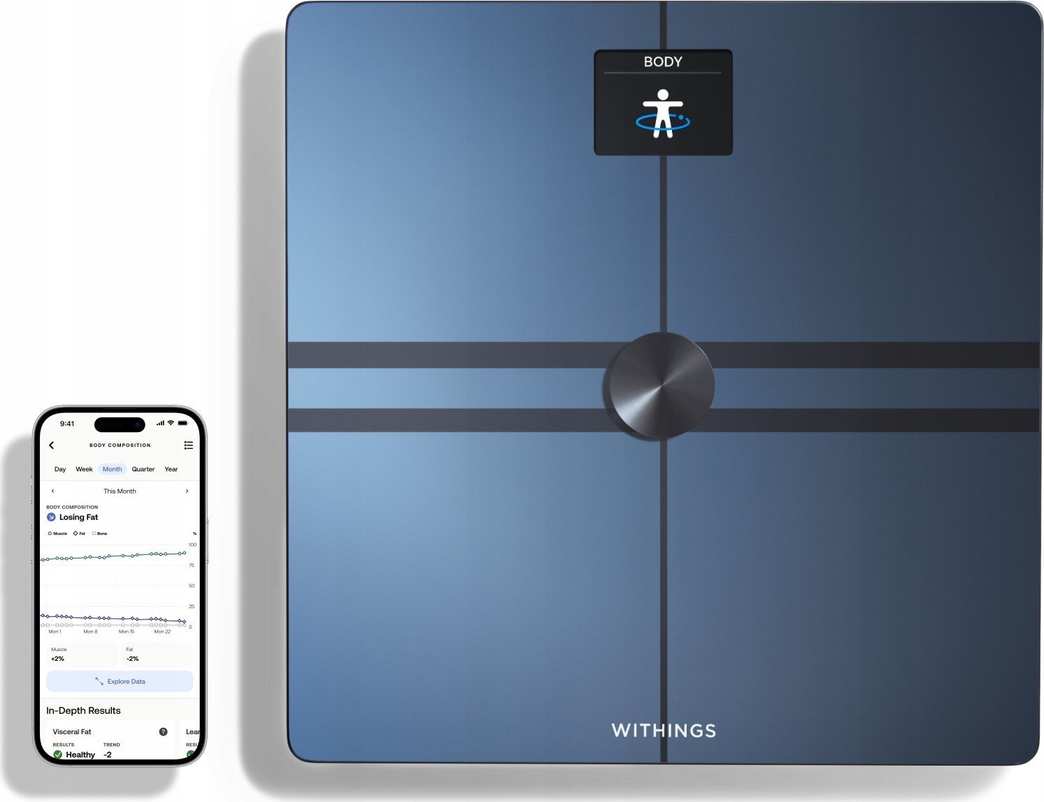 Waga łazienkowa Withings Body Smart czarny (WBS13-Black-All