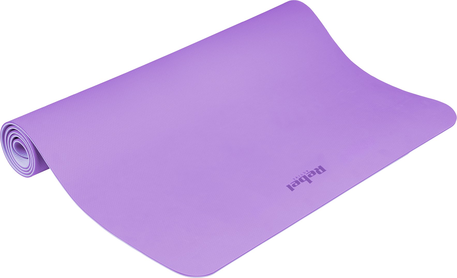 Rebel Active Mata gimnastyczna do ćwiczeń joga, pilates, fitness, 200x115cm, grubość 1cm, materiał T...