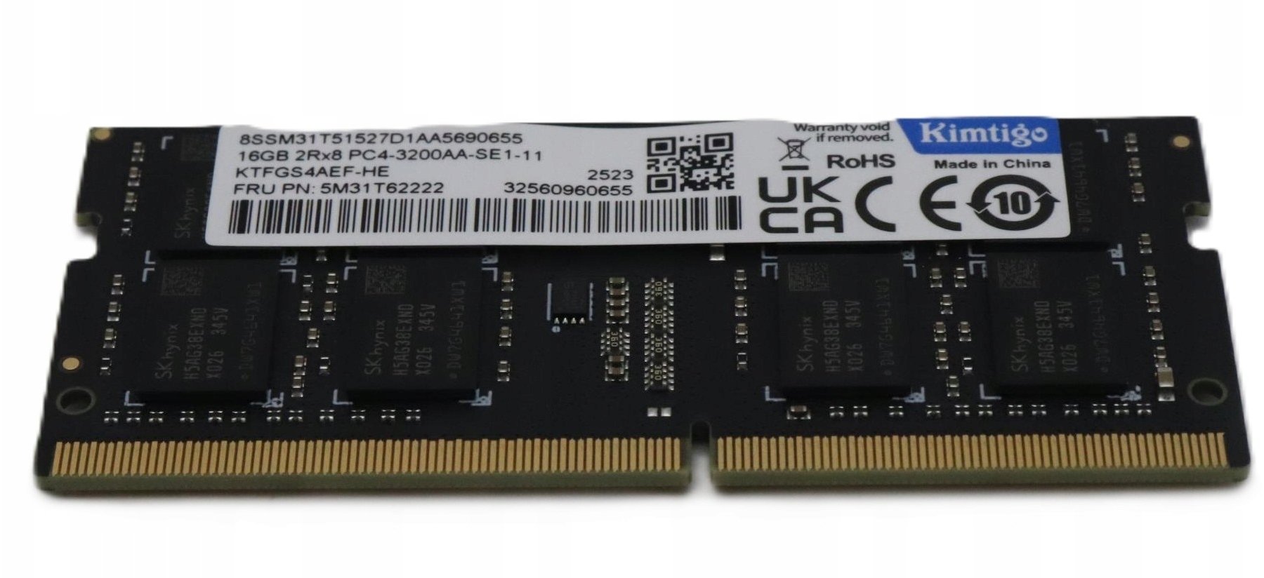 Lenovo DDR4, 16 GB, 3200MHz (5M31Q52595)