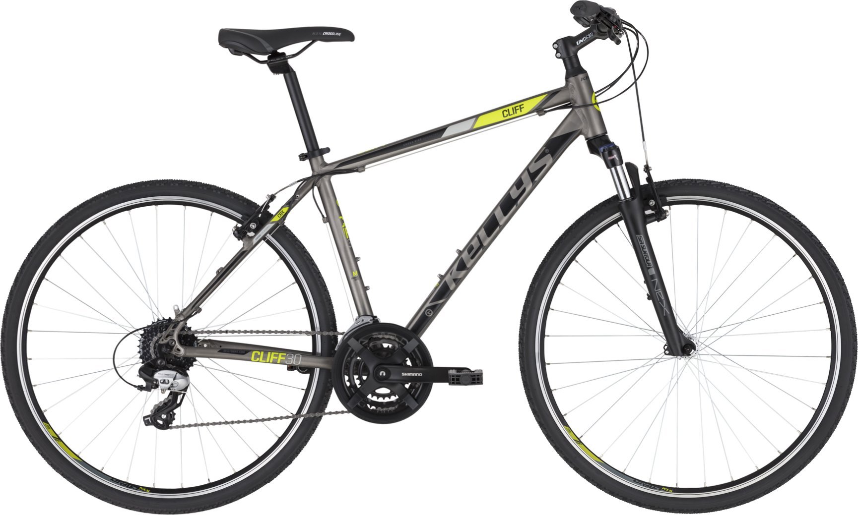 Zdjęcia - Rower Kellys CLIFF 30 GREY 28" CROSS Wybierz rozmiar ramy: M 