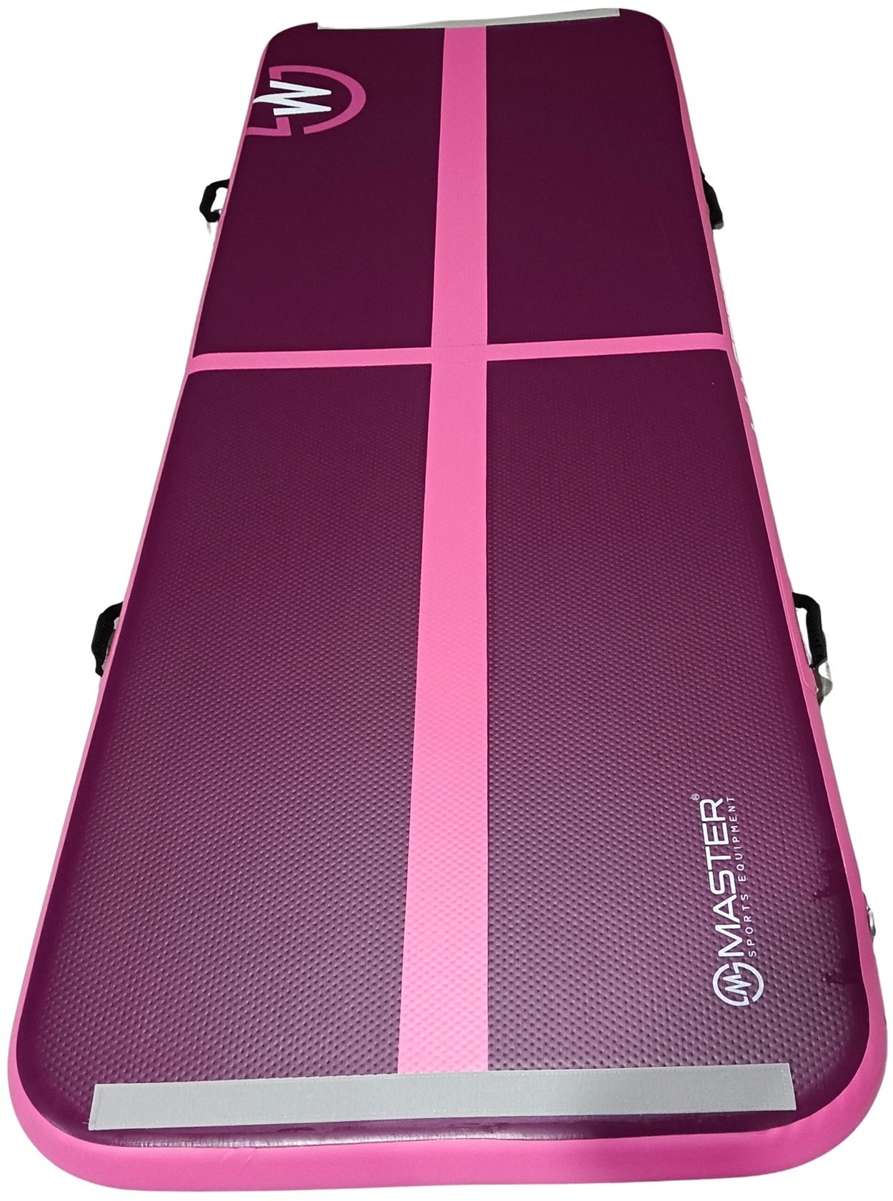 Master Airtrack ścieżka akrobatyczna 300 x 100 x 10 cm - Fioletowo-Różowy (8592833013026)