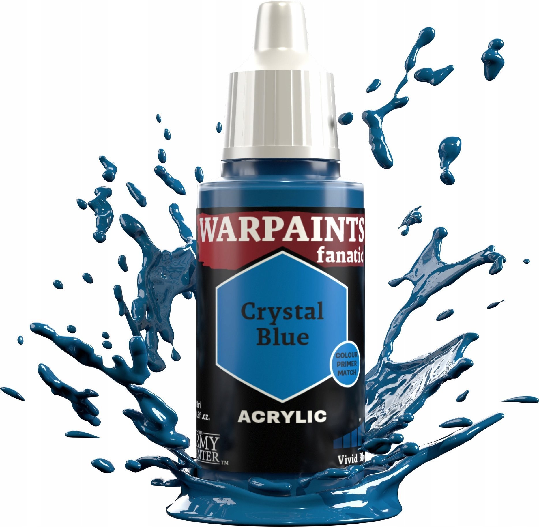 Army Painter The : Warpaints - Fanatic - Crystal Blue