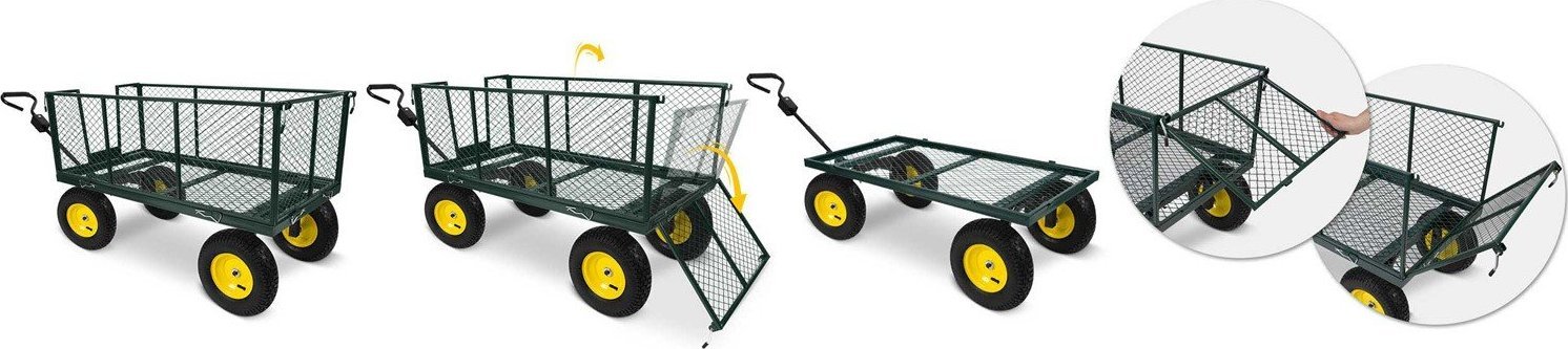 Humberg Wózek ogrodowy wywrotka 280l HM-510