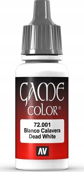 Vallejo : 72.001 - Game Color - Dead White (18 ml)