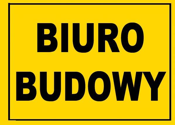Mój dom Bto-51 - Znak - Tablica Budowlana - Biuro Budowy