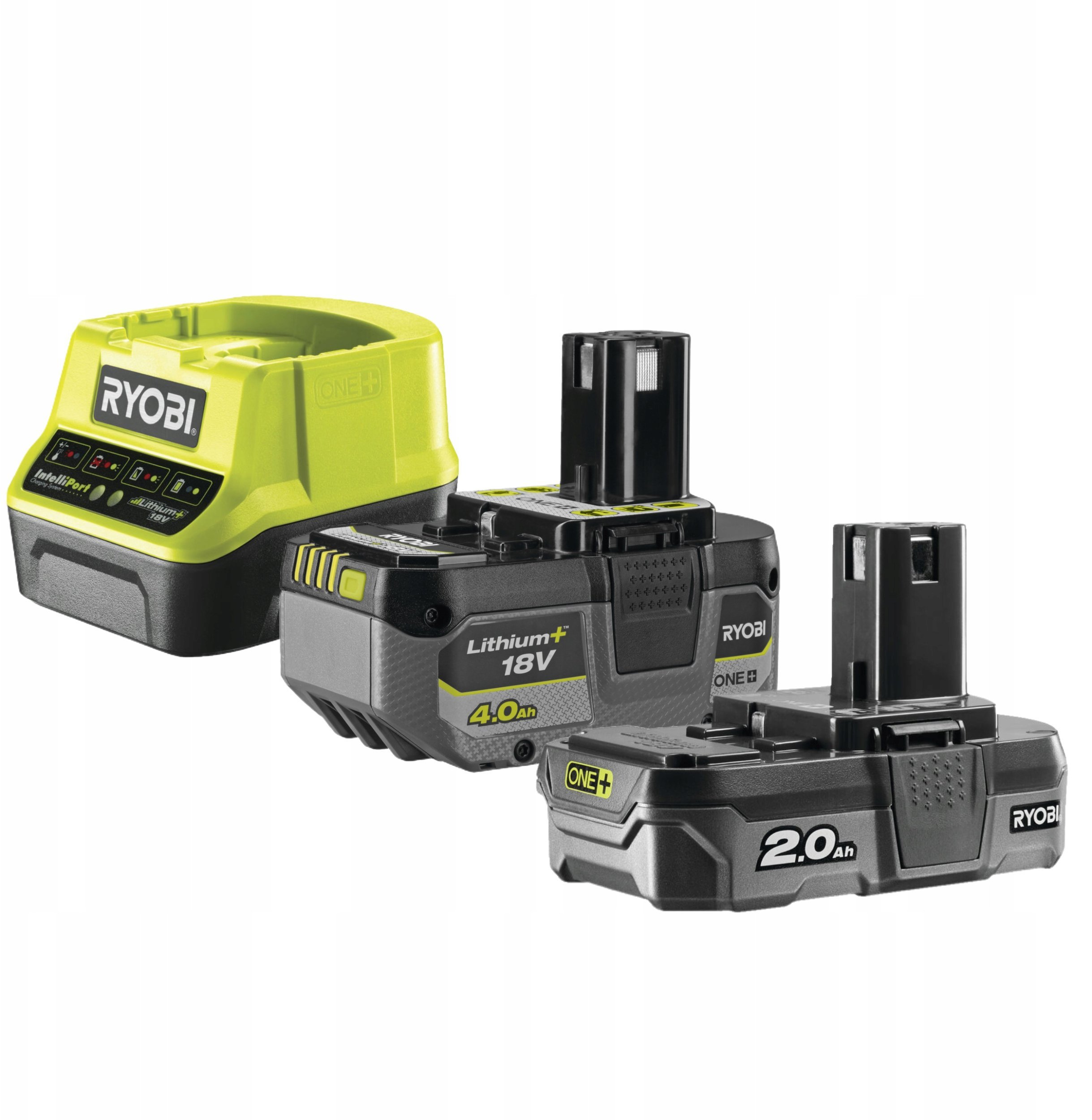 RYOBI RC18120-242X mit 2 Akkus 18V/2.0Ah+18V/4.0Ah und Ladegeraet (5133005961)