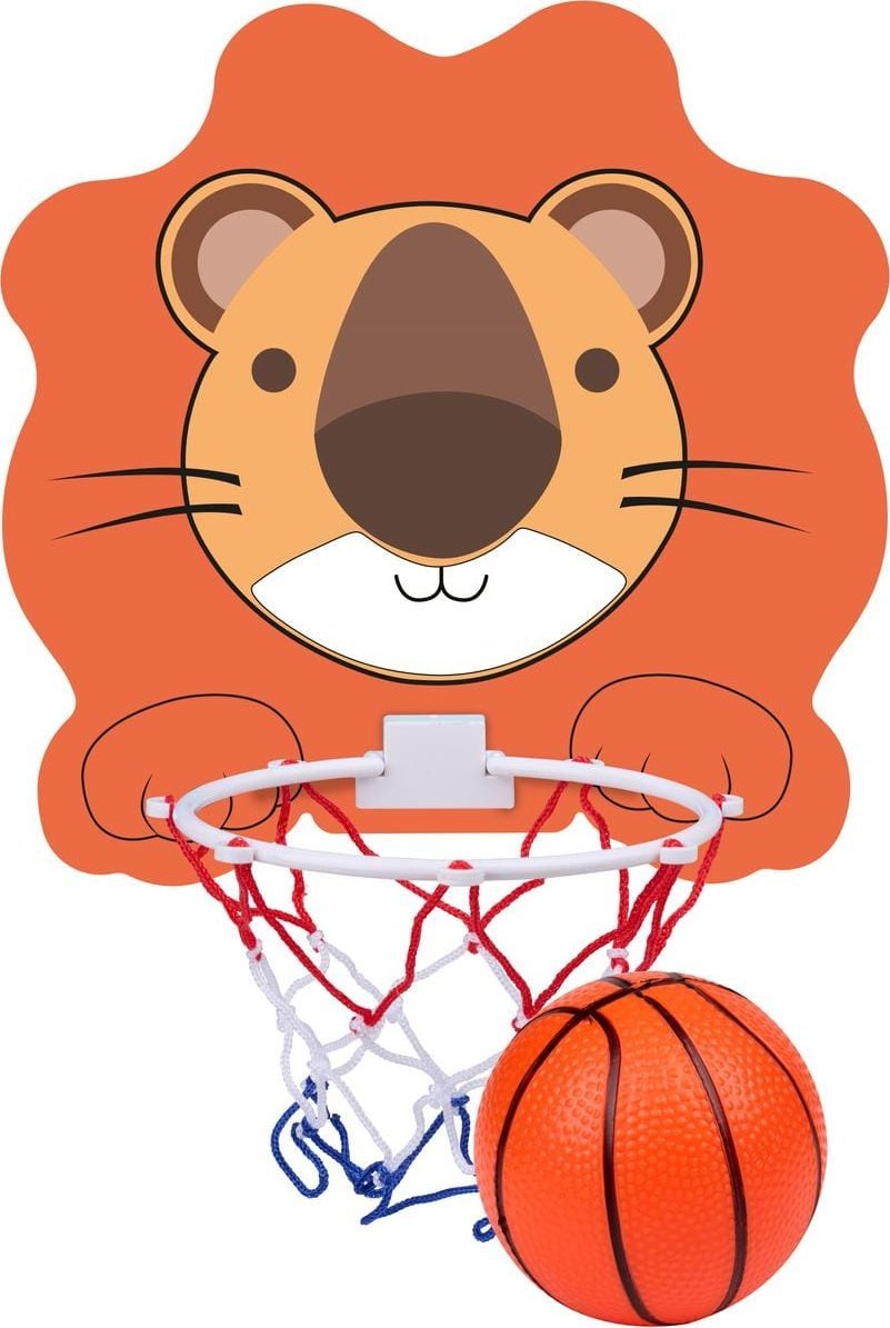 TABLICA DO KOSZYKÓWKI 40x30CM Z PIŁKĄ LION