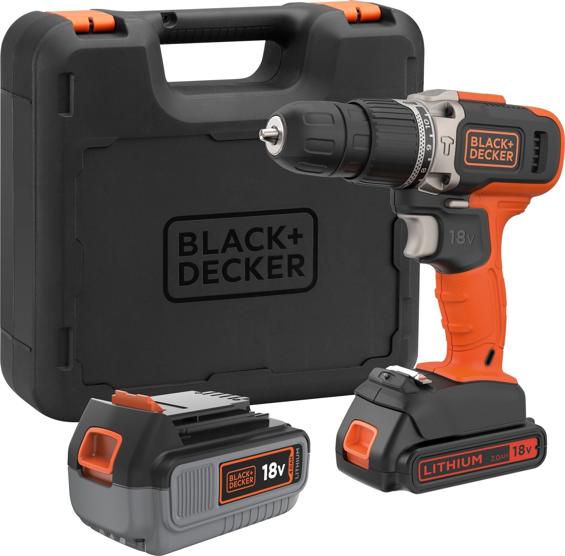 Wiertarko-wkrętarka Black&Decker CD003MEM2K-QW 18 V 2 x akumulator 2 / 4 Ah