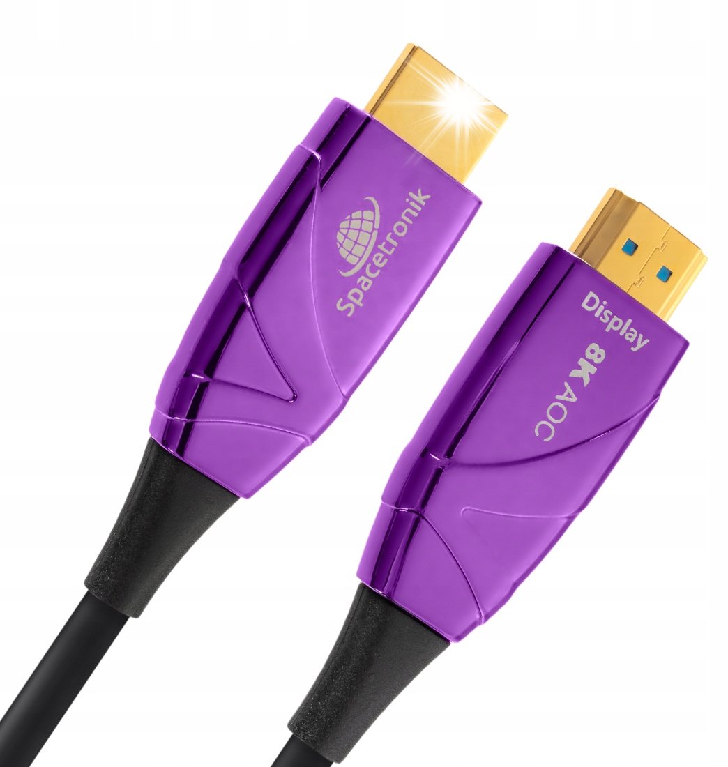 Spacetronik Kabel optyczny UHS AOC HDMI 2.1 SH-OX050 5 m