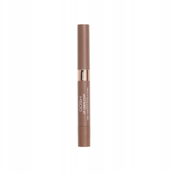 Gosh, Line'n Coat, Lip Liner & Lip Coat 2-In-1, 005, Brown Sugar, 2 ml For Women