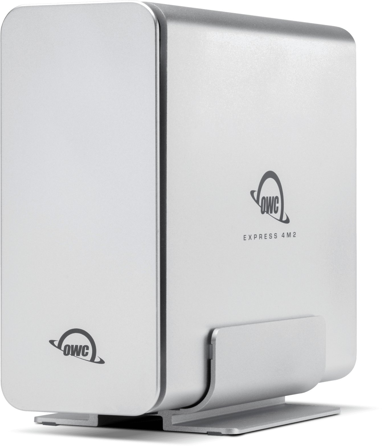 Kieszeń OWC Express 4M2, SSD enclosure, M.2, PCI Express 4.0, 40 Gbit/s, USB connectivity, Silver (O...