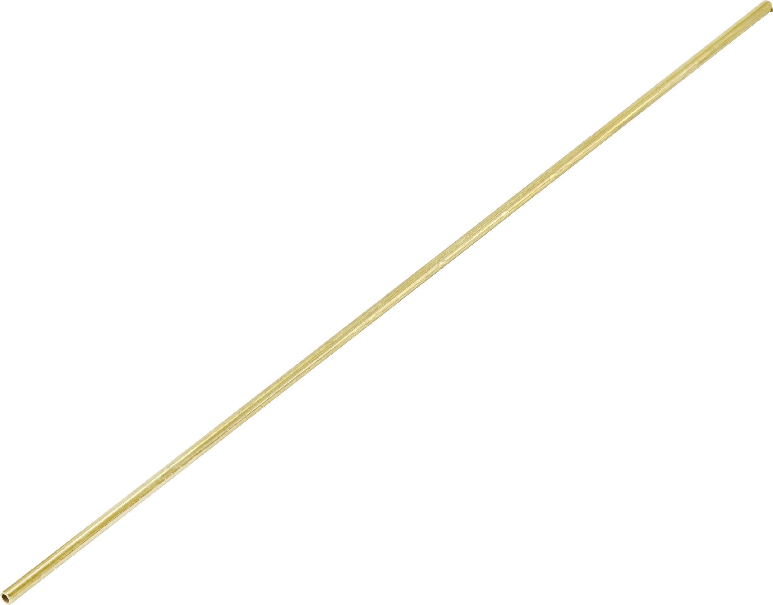 Plastruct Reely Mosiężna rurka (Ø x L) 5 mm x 500 mm Średnica wewnętrzna: 4.1 mm 1 Szt. (RE-7083936)...