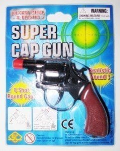 Trifox Pistolet metalowy na kapiszony