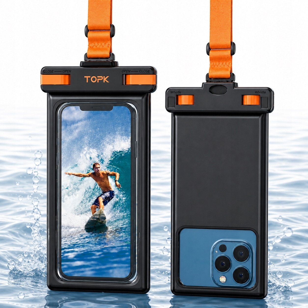 Topk Wodoodporne etui IPX8 case wodoszczelny pokrowiec na telefon smartfon TOPK
